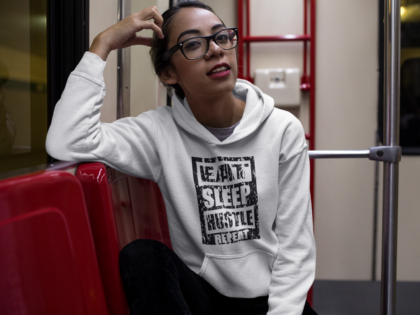 Eat, Sleep, Hustle, Repeat Hoodie