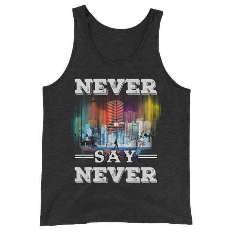 Never Say Never Tank Top