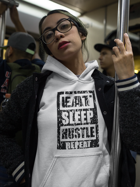 Eat, Sleep, Hustle, Repeat Hoodie